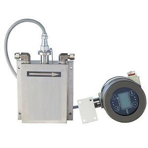 High temperature Coriolis flow meter