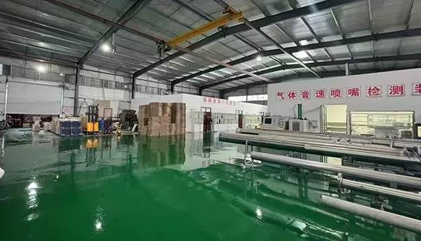 thermal mass flow meter production