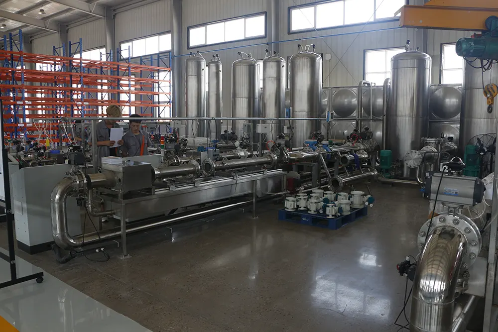 SHD series Electromagnetic flow meter calibration workshop