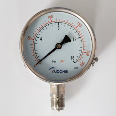 hot water pressure gauge
