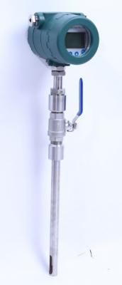 Insertable flow meter/insertion flow meter
