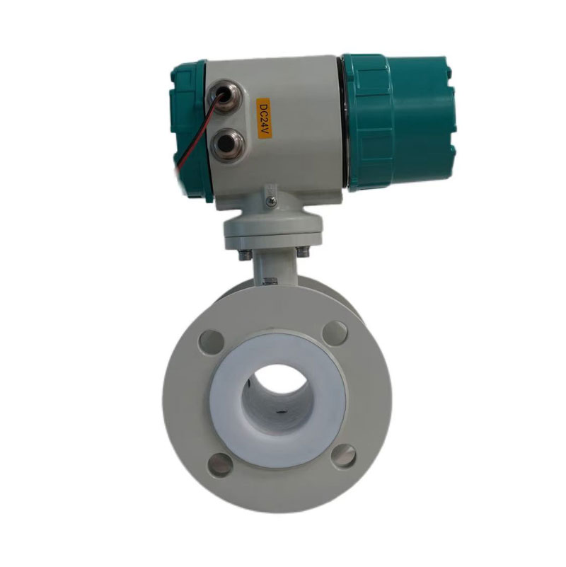 Full bore design Magnetic flow meter