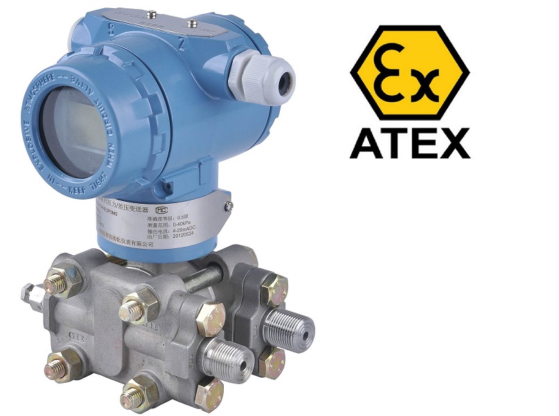 ATEX certified differential pressure transmitter for hazardous area level and flow measurement